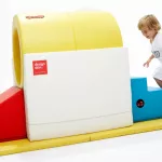 DESIGNSKIN ชุดยิมอุโมงสไลด์เดอร์เด็ก Multifunction รุ่น Kid Play Tunnel Set สีผสม