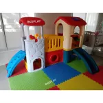 2 -story slider house Red roof children's house Slider, Toy House, Stadium, Baby Toy, ready to deliver