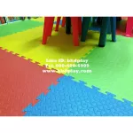 แผ่นโฟมจิ๊กซอ EVA 20 มล 100x100 หนา2 ซม. ,แผ่นกันกระแทก,แผ่นโฟมปูพื้น, โฟมปูพื้น,จิ๊กซอว์ปูพื้น, แผ่นรองคลาน สำหรับเครื่องเล่นสนามในร่ม ห้องเด็กเล่น