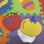 Hellomm, 20 jigsur crawling sheets, 30x30 cm, crawling pads, helping to reduce shock. Suitable for children from 6 months or more