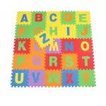 Hellomm Jigsaw ABC 26 PCS EVA ABC Pazzle Mat, 30x30 cm thickness 0.8 cm 23.4 square meters