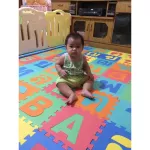 Hellomm Jigsaw ABC 26 PCS EVA ABC Pazzle Mat, 30x30 cm thickness 0.8 cm 23.4 square meters