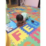 Hellomm Jigsaw ABC 26 PCS EVA ABC Pazzle Mat, 30x30 cm thickness 0.8 cm 23.4 square meters