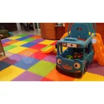 Hellomom Jigsor 60x60 crawling sheet, covering the edge of the colors, 1 sheet, crawling sheet, jigsore, assorted cracker