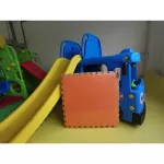 Hellomom EVA crawling sheet, 1 sheet of foam, mixed colors, size 56x56 cm. Do not close the edge of the jigsaw puzzle.