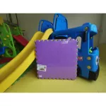 Hellomom EVA crawling sheet, 1 sheet of foam, mixed colors, size 56x56 cm. Do not close the edge of the jigsaw puzzle.