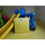 Hellomom EVA crawling sheet, 1 sheet of foam, mixed colors, size 56x56 cm. Do not close the edge of the jigsaw puzzle.