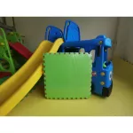 Hellomom EVA crawling sheet, 1 sheet of foam, mixed colors, size 56x56 cm. Do not close the edge of the jigsaw puzzle.