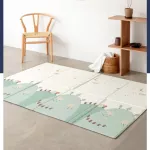 Bonacomo by Parklon, a premium Korean crawling pad Soft foldable model, size 140x200, thickness 1.5cm