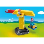 Playmobil 70165 1.2.3 Construction Crane 123 เครนก่อสร้าง