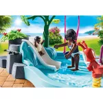 Playmobil 70611 AQUA Park Children's Pool with Slide อควา พาร์ค สระว่ายน้ำเด็กพร้อมสไลเดอร์