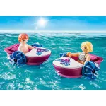 Playmobil 70612 AQUA Park Paddle Boat Rental อควา พาร์ค บาร์น้ำผลไม้พร้อมเช่าเรือพาย
