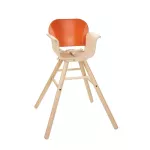 PlanToys High Chair - Orange เก้าอี้สูงสำหรับเด็ก - สีส้ม ของเล่นแปลนทอยส์ ของเล่นเด็ก 6เดือน - 3ขวบ