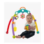 Playgro Fold And Go Playgym เป็นยิมสำหรับเด็ก มาพร้อมหูหิ้ว เหมาะสำหรับการเดินทาง