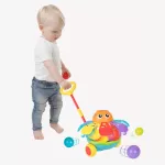 Playgro Push Along Ball Popping Octopusของเล่นเสริมพัฒนาการสำหรับเด็ก 1 ขวบ