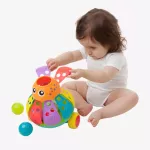 Playgro Push Along Ball Popping Octopusของเล่นเสริมพัฒนาการสำหรับเด็ก 1 ขวบ