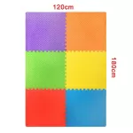 Thetoy crawling pads 60*60*1.2 cm. 6 pieces/pack