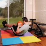 Thetoy crawling pads 60*60*1.2 cm. 6 pieces/pack