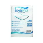 แผ่นรองซับสำหรับผู้ใหญ่ Sensi เซ็นซี่ ไซส์ L 10 แผ่น1ห่อมี 10 แผ่น ขนาดแผ่น 45 x 70 ซม.