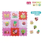 PAPA BABY EVA Foam Foam, Animal Big Wheel pattern, can be removed in a circle, a total of 18 pieces TCN-376.