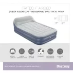Bestway ที่นอนเป่าลม Tritech Airbed Queen SleekFlow Headboard Built-in AC pump
