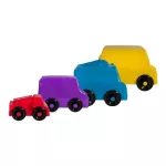 CoComelon Fun Stacking Vehicles ของเล่นตัวต่อรถ