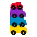 CoComelon Fun Stacking Vehicles ของเล่นตัวต่อรถ