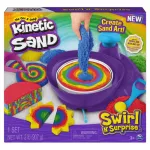 Kinetic Sand Swirl N Surprise ทรายเพลย์แซทแบบหมุน