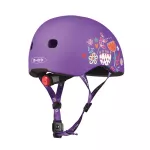 หมวกกันน็อคสำหรับเด็ก ลาย Floral Purple Micro Helmet Floral Purple V2