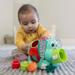 Infantino  ของเล่นเสริมพัฒนาการตัวบล๊อค,ช้าง JUMBO SHAPE SORTER