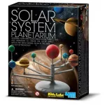4M  KIDZ LABS - SOLAR SYSTEM PLANETARIUM ชุดประกอบโมเดล ระบบสุริยะ ตามชนิดของดาว พร้อมชุดระบายสี เรืองแสง 6 สี