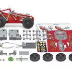 4M  THINKINGKIT MOTORISED RACE CAR ชุดของเล่น ประกอบรถกลไกมอเตอร์ เชื่อมต่อวงจร ตัวโครงแข็งแรง น้ำหนักเบา สีสันสดใส