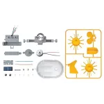 4M  SOLAR HYBRID AQUA ROBOT ชุดหุ่นยนต์ประกอบ หุ่นยนต์ปลาพลังงานแสงอาทิตย์ เคลื่อนที่ได้ ของเล่นเสริมทักษะ การประดิษฐ์
