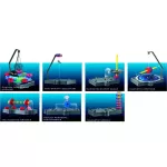 4M  STEM KIDZ LABS - ANTI GRAVITY MAGLEV ชุดของเล่น อุปกรณ์จำลองสนามแม่เหล็ก ของเล่นเสริมทักษะ วิทยาศาสตร์