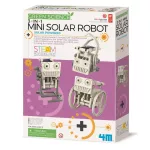 4M Eco Engineering - 3 in 1 Mini Solar Robot 3 in 1 solar robot set can be played in 3 forms.
