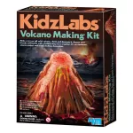 4M KIDZ LABS - VACONO Making Kit Set of Volcanic Bomb Model Can create a volcano by yourself with coloring equipment in the box