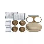 4M  KIDZ LABS - GROW YOUR CRYSTAL GEODES ชุดของเล่นคริสตัล สนุกสนานกับการทำคริสตัลด้วยตนเอง ของเล่นเสริมทักษะ วิทยาศาสตร์