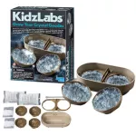 4M  KIDZ LABS - GROW YOUR CRYSTAL GEODES ชุดของเล่นคริสตัล สนุกสนานกับการทำคริสตัลด้วยตนเอง ของเล่นเสริมทักษะ วิทยาศาสตร์