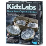 4M KIDZ LABS - Grow Your Crystal Geodes Crystal Toy Set Have fun doing crystals by yourself. Scientific skills toys