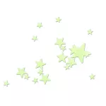 4M  GLOW STAR 16 PCS ชุดของเล่น ดาวเรืองแสง 16 ชิ้น แปะเพดานและผนังห้อง ให้เต็มไปด้วยดาว