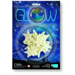 4M GLOW STAR 16 PCS, 16 glowing marigold toys, ceiling and room walls To be full of stars