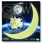 4M  GLOW IN THE DARK MOON STAR ชุดของเล่น พระจันทร์ ดวงดาวเรืองแสง แปะเพดานและผนังห้อง ให้เต็มไปด้วยดวงดาว
