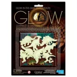 4M  GLOW 3D - DINOSAUR ชุดของเล่น ไดโนเสาร์เรืองแสง แปะเพดานและผนังห้อง ให้เต็มไปด้วยไดโนเสาร์
