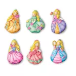 4M MOULD & PAINT - Glitter Princess Set of stucco toys, princess paint in the dress consisting of Stucco With bright colors