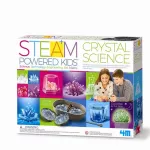 4M Steam Deluxe - Crystal Science. Crystal set creates more than 10 glow crystal crystals.