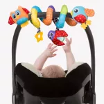 Playgro Who Is In The Tree Twirly Whirly ของเล่นเถาวัลย์ติดตั้งได้บนรถเข็นเด็ก หรือเปลเด็ก