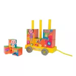 CoComelon Pull Along Stacking Wall Cube ของเล่นเสริมพัฒนาการ