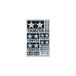 Tamiya 67261 LOGO Stickers Silver, 180x115mm, Genuine Tamiya Sticker Goods