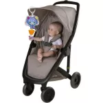 Playgro Polar Pals Musical Pullstring Bear ของเล่นแขวนรถเข็น