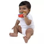 Playgro In My Garden Apple Rattle ยางกัดรูปแอ็ปเปิ้ล สีสันสดใส